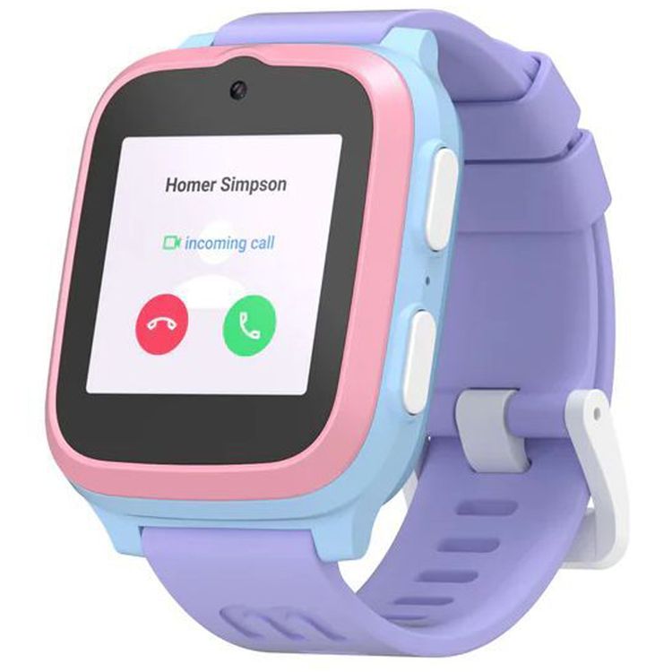 MyFirst Fone S3 Kids Smart Watch, 4G LTE, 1.4" IPS Screen, 1GB RAM, 8GB Storage, 2MP Camera, MyFirst Free SIM, Water-Resistant, GPS & Precise Location - Cotton Candy Mix