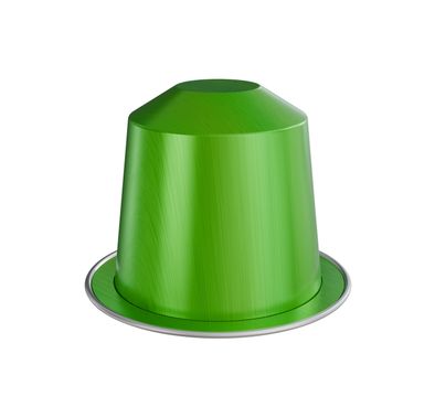 Lepresso Coffee Capsules with Medium Dark Roast, 10 Aluminum Capsules, Chocolate Butterscotch & Dry Fruits Flavor Notes, 40mL Espresso, 80mL Double Espresso, 25mL Ristretto, 100% Arabica, Nespresso Compatibility - Green