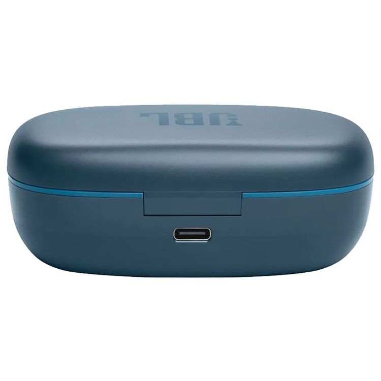 JBL Endurance Peak 3 Waterproof True Wireless In-Ear Sport Headphone, 50 Hours Playing Time, Bluetooth version 5.2, IP68 Dust & Water Resistance, 5.5 Hours Talking Time - Blue