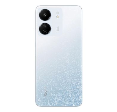 Xiaomi Redmi 13C Smartphone IND Version, RAM 6GB, Storage 128GB, 4G LTE, Dual Sim, Dual Camera, Fingerprint Sensor, GPS, Bluetooth 5.3 - Glacier White