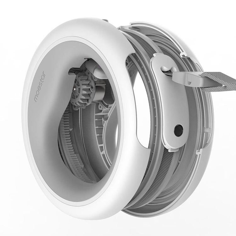 Xiaomi Moestar Retractable Dog Leash 2 with LED Light (MS0030002-GY) - Natural Grey