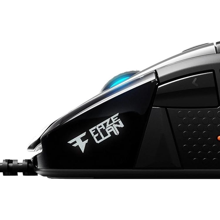 SteelSeries Rival 710 Gaming Mouse - 16,000 CPI TrueMove3 Optical Sensor - OLED Display 62334 - Black