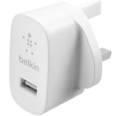 Charger Adapter Belkin WCA002myWH Boost Charge USB-A Wall Charger 12W - White