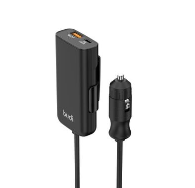 Budi Car Charger 118W PD & QC.30