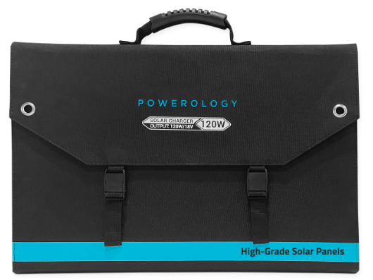 Powerology 120W Universal Folding Solar Panel