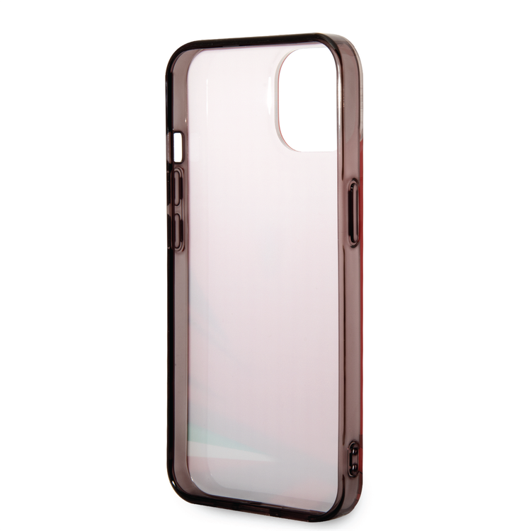 Ferrari PC/TPU Case with Double Layer Print iPhone 14 Compatibility - Red