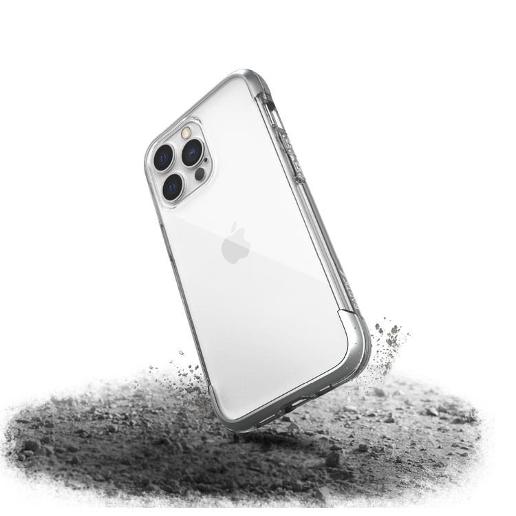 X-Doria Raptic Air Case with Sleek Design Compatible for iPhone 13 Pro Max (6.7") Anti-Scratch, Easy Access to All Ports, 13ft Drop Tested, Shock Absorbing Protection Back Cover Suitable with Wireless Charging