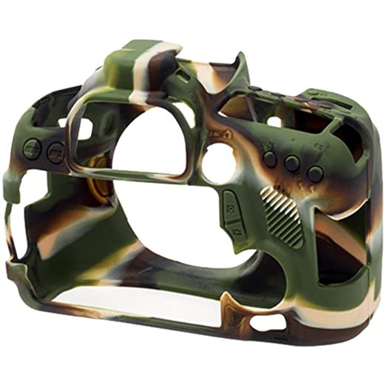 EasyCover Silicone Camera Case with  Pattern for Canon 70D - Camouflage