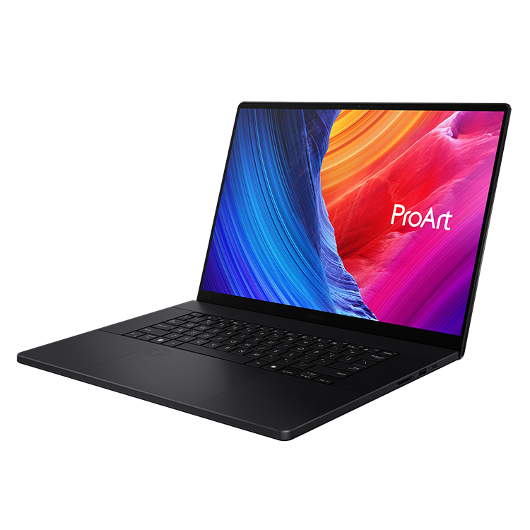 ASUS ProArt P16 OLED Laptop - H7606WI-ME123W - AMD Ryzen AI 9 HX 370, 64GB RAM, 2TB SSD,  NVIDIA GeForce RTX 4070 8GB, 16" OLED 4K (3840x2400) Touch Screen - Nano Black