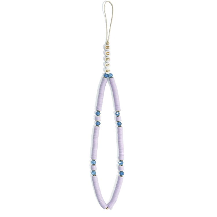 Guess Phone Strap Heishi Beads 25cm