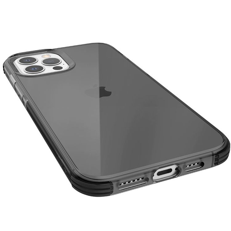 X-Doria Raptic Clear Case with Sleek Design Compatible for iPhone 12/12 Pro (6.1") Anti-Scratch, Easy Access to All Ports, 6ft Drop Tested, Shock Absorbing Rubber Protection