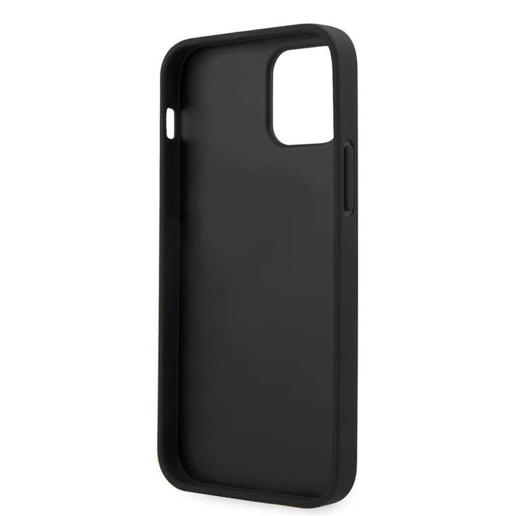 CG MOBILE Guess PC/TPU Marble Design Phone Case Compatible for iPhone 12 Mini (5.4) Protective Mobile Case Officially Licensed - White