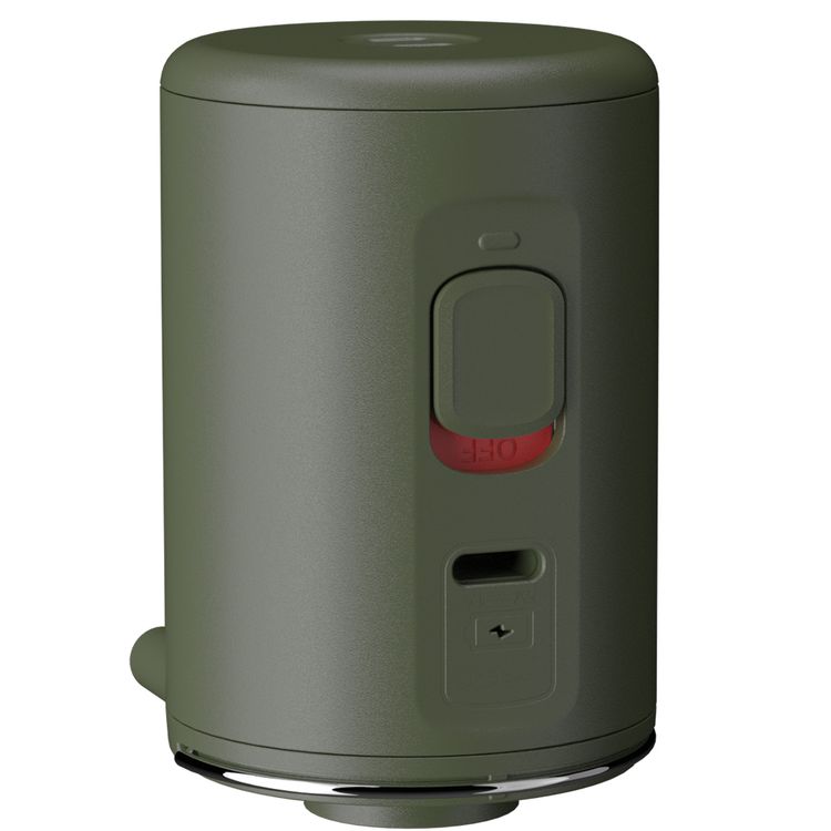 Porodo Lifestyle Camping Inflate and Deflate Air Pump, Type-C Charging Port, Portable & Lightweight, 800mAh Battery, 25 Minutes Working Time, 2 Hours Recharge Time - Green