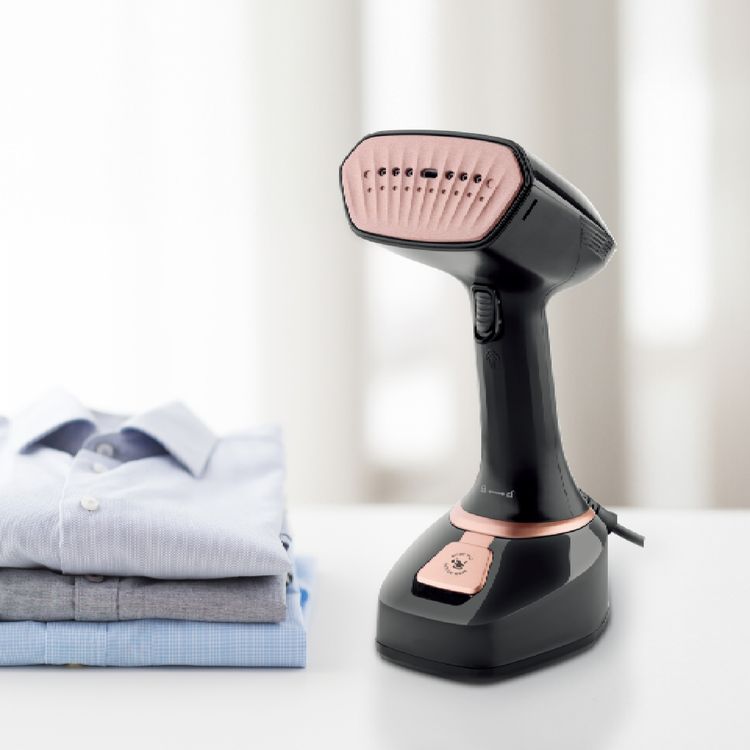 Porodo Fast-Heat  Handheld Steamer Adjustable Steam with LED Indicator - Rose Gold