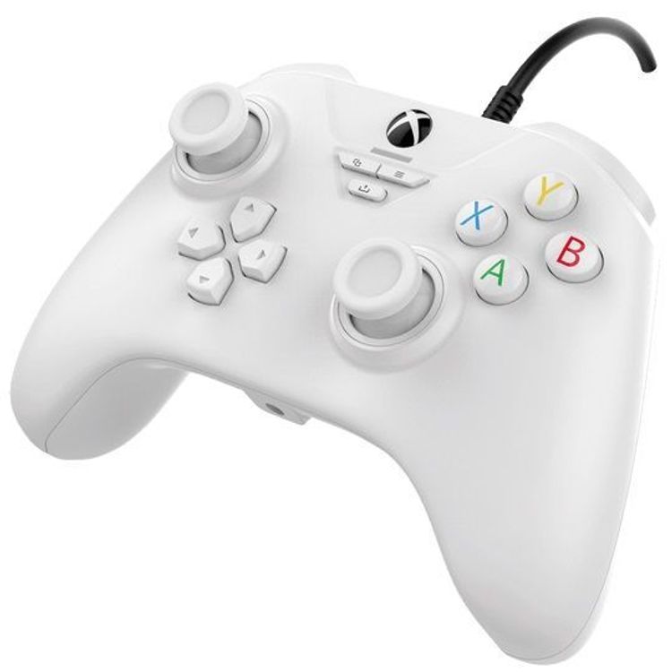 قاعدة تحكم سلكية لمنصة ألعاب Xbox Series X من Snakebyte X - أبيض