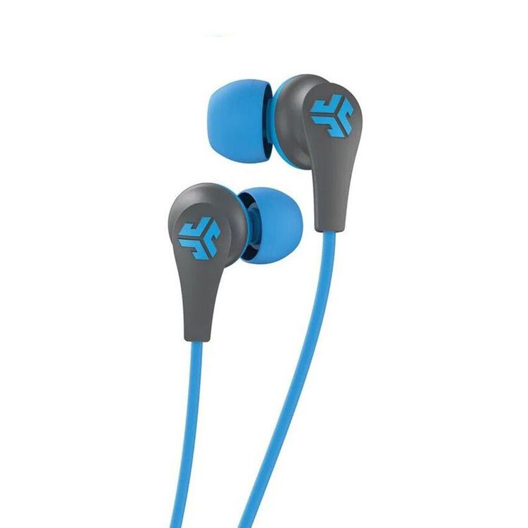 JLAB JBuds Pro Wireless Signature Earbuds, Built-in Microphone, Track Controls, 150 Hours Standby Time, 1.5 Hours Earbud Charging Time - Blue/Gray