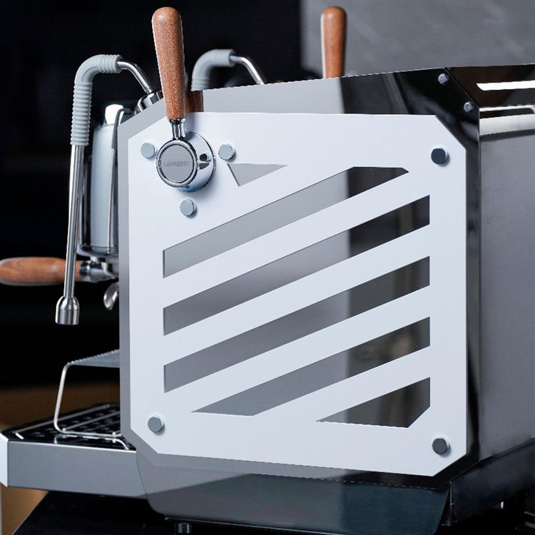 LePresso Corazzato 9-Bar Coffee Machine with Italian Rotary Pump, 3.0L Steam Boiler Capacity, Precise Temperature Control, Programmable Parameters, Pre-Infusion Control, 0.5L Coffee Boiler Capacity - Silver