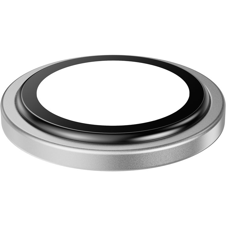 Green Lion HD Plus Camera Lens for iPhone 17 Pro / 17 Pro Max, HD Clarity, Anti-Scratch, Nano Absorpting, 9H Durable Glass, Water Resistant, Anti-Fingerprint, Anti-Glare Coating, Shatter Protection, Easy Installation - Silver Titanium