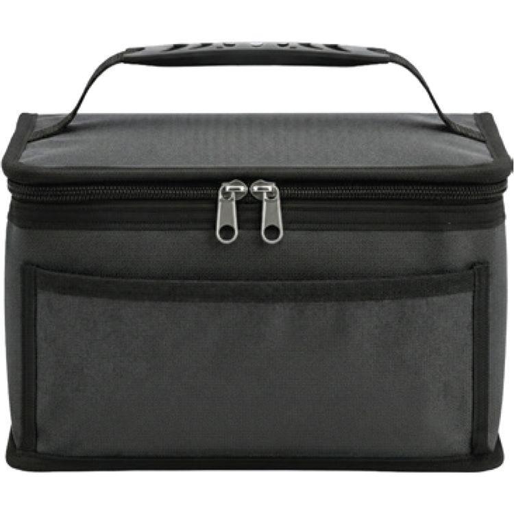 Green Lion Portable Lunch Box with Built-in Battery, Electric Heating, 1L Capacity, 8000mAh Battery Capacity, 5 Perfect Heating Modes, 60W Power Rapid Heating, Leak-Proof Design, Phone Holder and Power Bank Function, USB-C Charging, Dishwasher Safe, Digital Touch Display, Steam Release Valve - Black