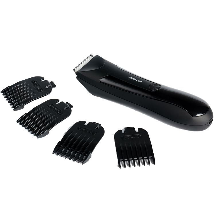 Green Lion Sensitive Area Trimmer with 90-Minutes Working Time, LED Display, 600mAh Battery Capacity, Water-Resistant, Ceramic Blades, 2 Hours Charging Time - Black 