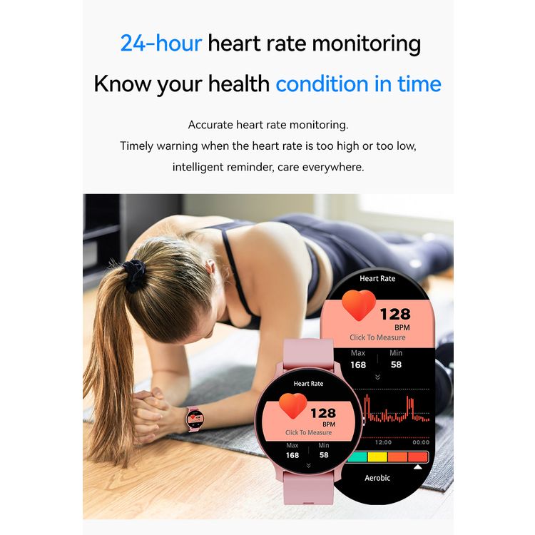 ساعة ذكية Green Lion GT-FIT، تتبع النشاط، مراقبة النوم، زر دوار، عمر البطارية من 5 إلى 7 أيام، أوضاع رياضية متعددة، مقاومة للماء، وقت استعداد 35 يومًا، إشعارات المكالمات/الاجتماعات