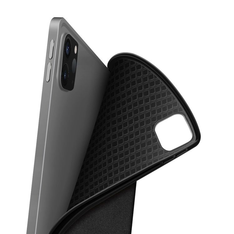 حافظة iPad Mini من الجلد باللون الأخضر مع لوحة مفاتيح لاسلكية باللغة الإنجليزية/العربية لجهاز Apple iPad Mini 8.3" 2021 - أسود