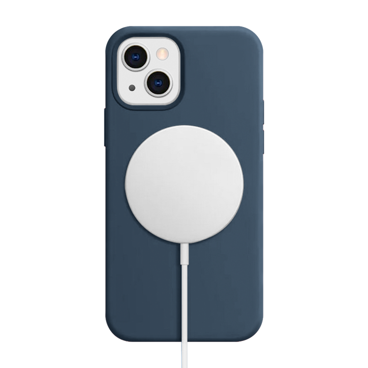 Viva Madrid Ferro Liquid Silicone Case Compatible for MagSafe iPhone 13 (6.1") Scratch Resistant, 360º Bumper Full Protection, Easy Access to All Ports, Shock Absorbent