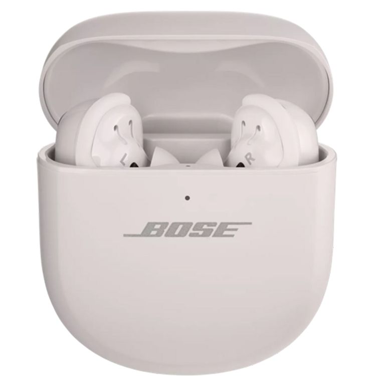 Bose Quiet Comfort Ultra Earbuds, 2 Hours Battery Charge Time, Adjustable Noise Cancelling, Up to 6 Hours Playtime, USB-C Charging Interface, IPX4 Water Resistant - White Smoke