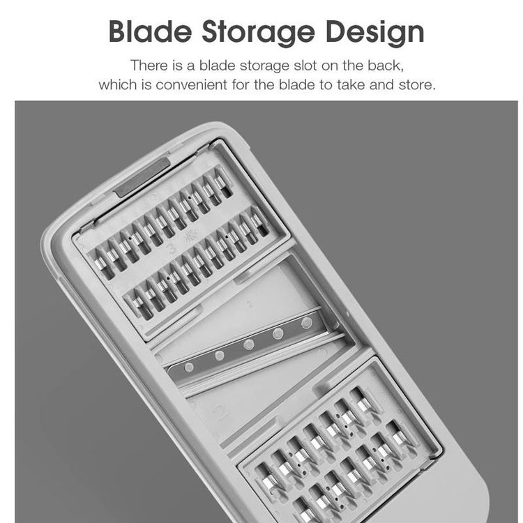 Xiaomi Huohou Multi-Blade Vegetable Slicer (3127642) - أبيض