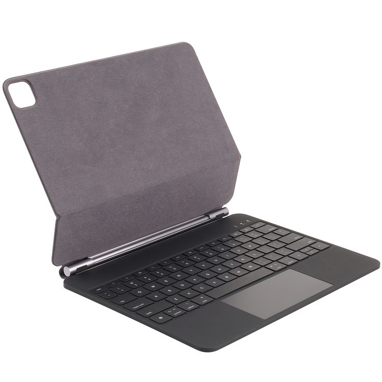 Green Lion Magic Keyboard Case for iPad Air 13", 10 m Operating Distance, Type-C Charging Port, Pencil Holder - Black