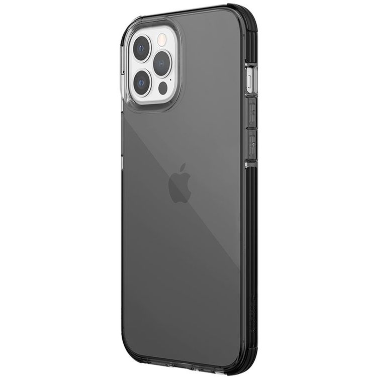 X-Doria Raptic Clear Case with Sleek Design Compatible for iPhone 13 Pro Max (6.7") Anti-Scratch, Easy Access to All Ports, 6ft Drop Tested, Shock Absorbing Rubber Protection Back Cover Suitable with Wireless Charging