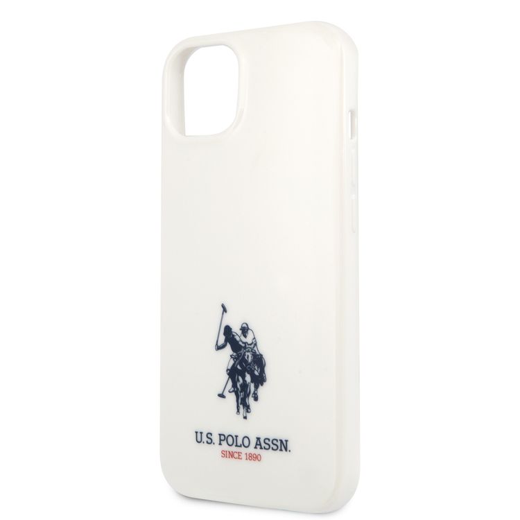 CG MOBILE U.S. Polo Assn. Full TPU Mini Horses Logo USPA Compatible for iPhone 13 (6.1") Drop Resistant, Easy Access to All Ports, Anti-Scratch