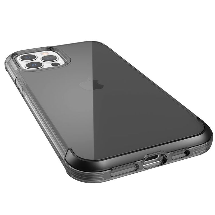 X-Doria Raptic Air Case with Sleek Design Compatible for iPhone 12 / 12 Pro (6.1") Anti-Scratch, Easy Access to All Ports, 13ft Drop Tested, Shock Absorbing Protection