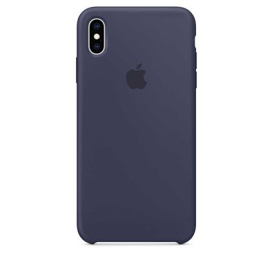 Apple iPhone XS Max Silicone Case - Midnight Blue