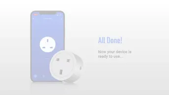 Porodo Lifestyle Smart Wifi Plug - Set Schedule & Voice Control (PD-WFP-WH)