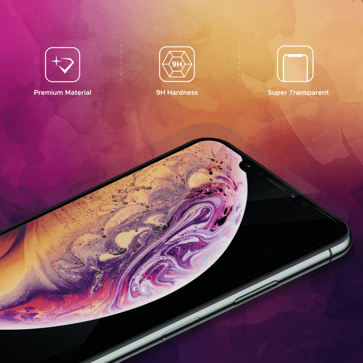 Liberty Guard Full Cover Clear Rounded Edge