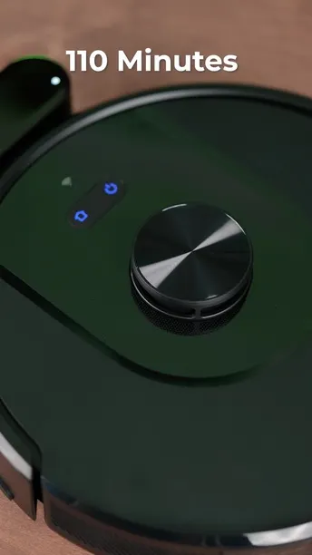 Green Lion Smart Robot Vacuum Cleaner in UAE | Room Mapping, 230mL Dust Bin Capacity - Black | (GNSMRVACMBK)