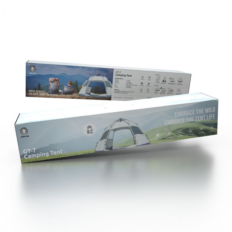خيمة تخييم جرين ليون GT-7 - البيج