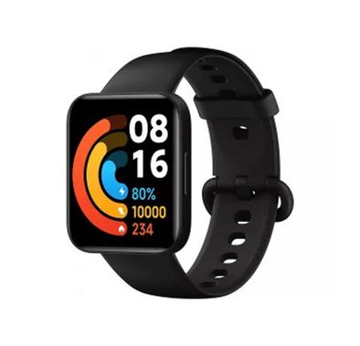 Xiaomi POCO Smartwatch, up to 14 Days Battery Life, 1.6" AMOLED Display, Bluetooth 5.0, Android & iOS, Heart Rate Tracking, Breathing Training, Stress Monitoring, Accelerometer, Gyroscope, Electronic Compass, GPS - Black