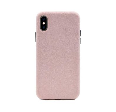 Porodo PDALCX65005 Alcantara Back iPhone Xs Max Case - Pink