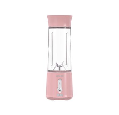 Green Lion Jet Plus 6-Bladed Juicer with 18000rpm Motor Speed, 500mL Jar Capacity, 4000mAh Battery Capacity, 20 Blending Cycles per Charge - Pink
