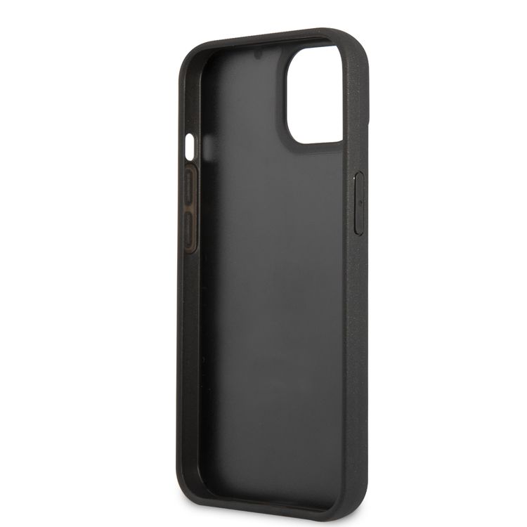 Karl Lagerfeld 3D Rubber Case Choupette Head For iPhone 13 (6.1 ) - Black