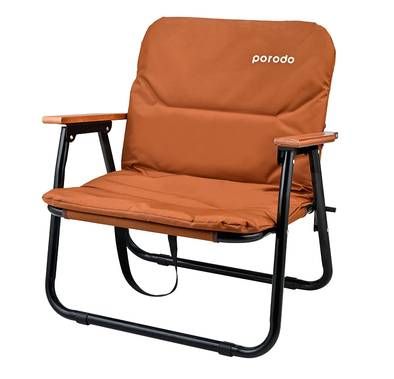 Porodo Lifestyle Camping Foldable Chair with 150kg Load C...