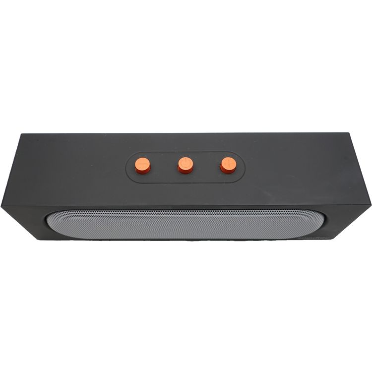 Porodo Portable Stereo Speaker with 5.4 Bluetooth Version, 6 Hours Working Time, Multi-Function Button, 10m Operating Range, Call Function, TF Card Slot, Dual 5W Speakers - Black