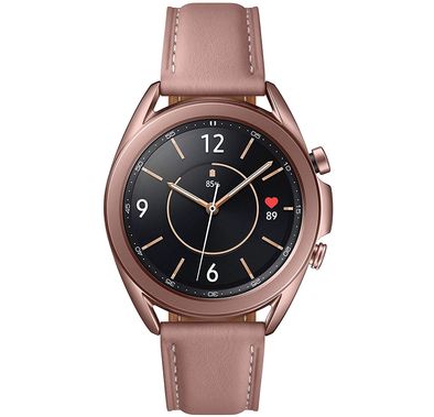 Samsung Galaxy Watch 3 Bluetooth (41mm) with Built-in Barometer Sensor & Oxygen Measurement, IP68 Water & Dust Resistant - Mystic Bronze