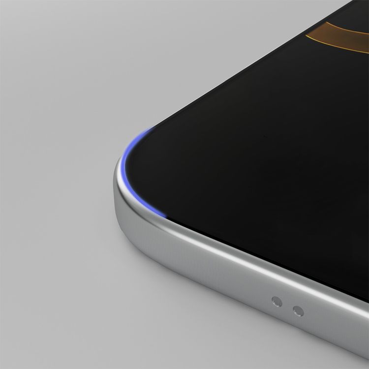 Levelo Curve Fit 3D DLC Clear Screen Protector for iPhone 17, High-Performance Optical Adhesive, Impact-Resistant Silicone Layer, Edge-to-Edge Fit, Smooth Touch Experience, Anti-Fingerprint, Oleophobic Coating - Clear