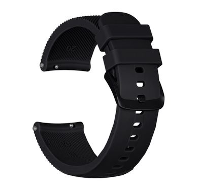 Devia Deluxe Sport Silicone Watch Band For Samsung Galaxy Watch - Black