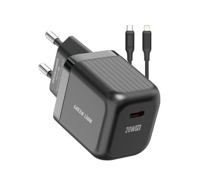 Green Lion Ultra Compact GaN Wall Charger with Single USB...