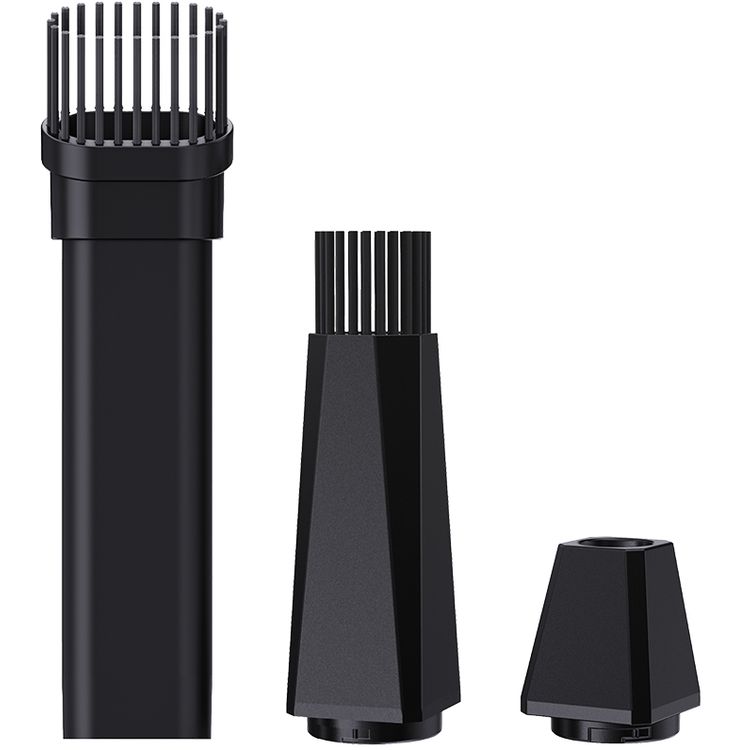 Porodo 2-in-1 Air Duster & Vacuum Cleaner with LED Display Screen, 150W Rated Power, Up to 300 Minutes Working Time, USB-C Charging Port, 8 Speed Levels, Multiple Blowing Nozzles - Black