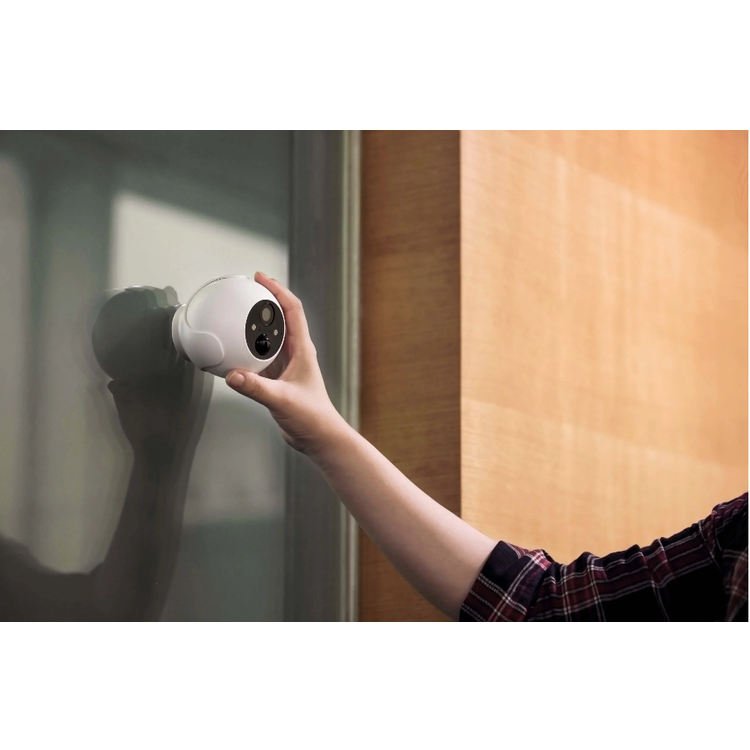 SwitchBot 1080P HD Night Vision Outdoor Spotlight Security Camera with AI for Human/Pet Detection